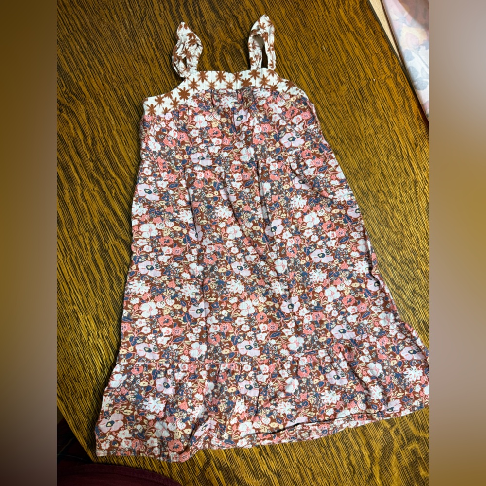 Cat & Jack Floral Sleeveless Boho Dress 4T